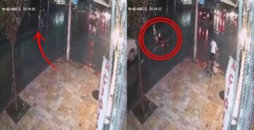 Otomobilin Çarptığı 2 Kadın Yola Savruldu