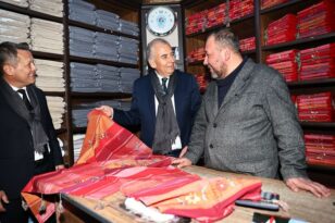Başkan Zolan Tekstilin Merkezi Buldan’ı Ziyaret Etti