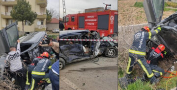 Denizli Çivril’de Kaza: 4 Kişi Yaralandı