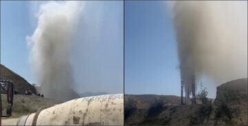 Sarayköy’de Jeotermal Boru Patladı