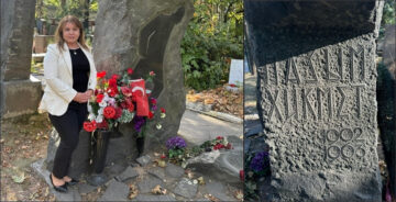 Karaca, Nazım Hikmet’in Kabrini Ziyaret Etti