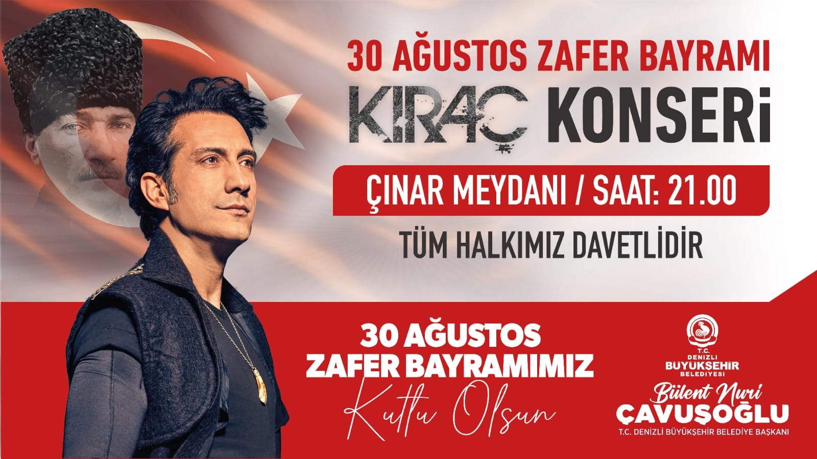 Resmi Reklam – DBB Kıraç Konseri (30 Ağustos 2025)