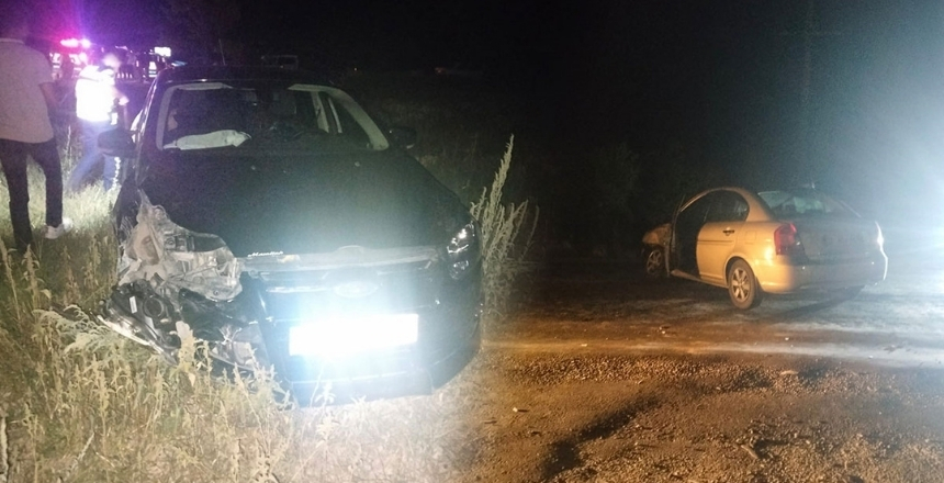 Düğün Konvoyundaki Kaza Ucuz Atlatıldı