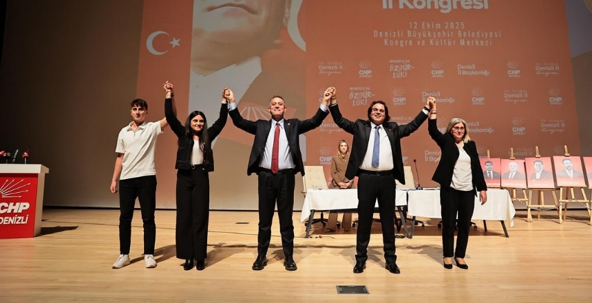 CHP Denizli İl Kongresi’nde Horzum Yeniden Başkan Seçildi