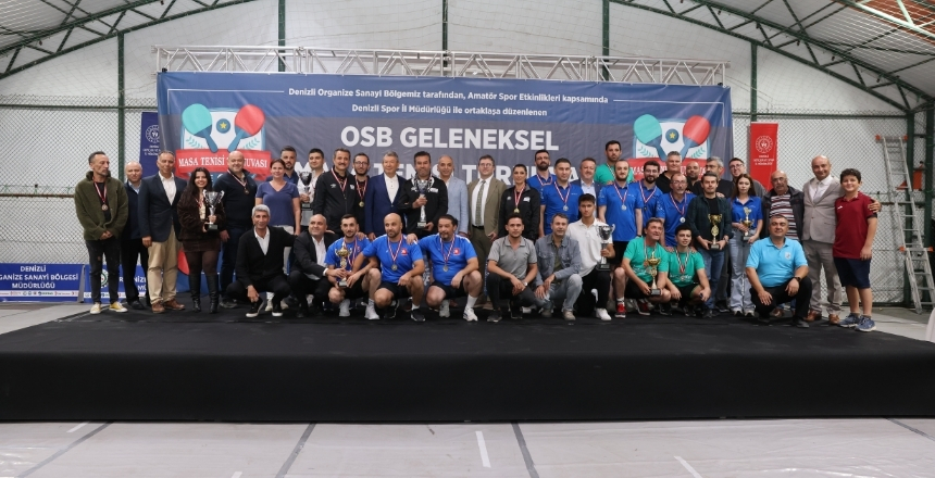 Masa Tenisi Turnuvası Şampiyonları Belli Oldu