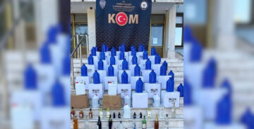 Denizli’de Kaçak Alkol Operasyonu