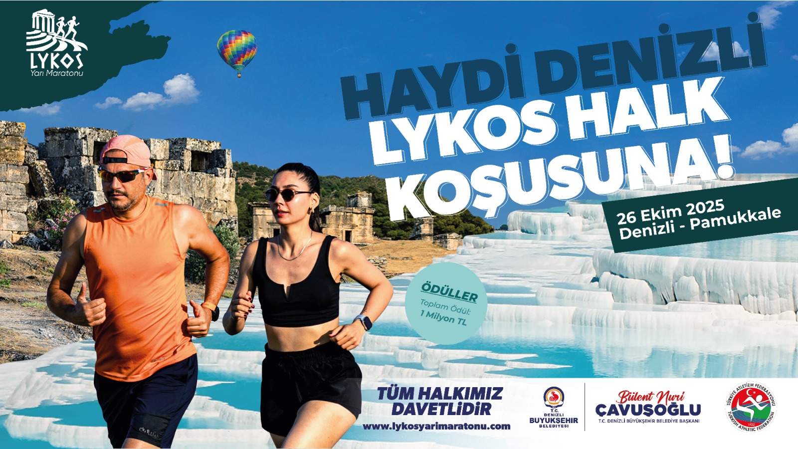 Resmi Reklam – DBB Lykos Yarı Maratonu (23-24-25 Ekim 2025)
