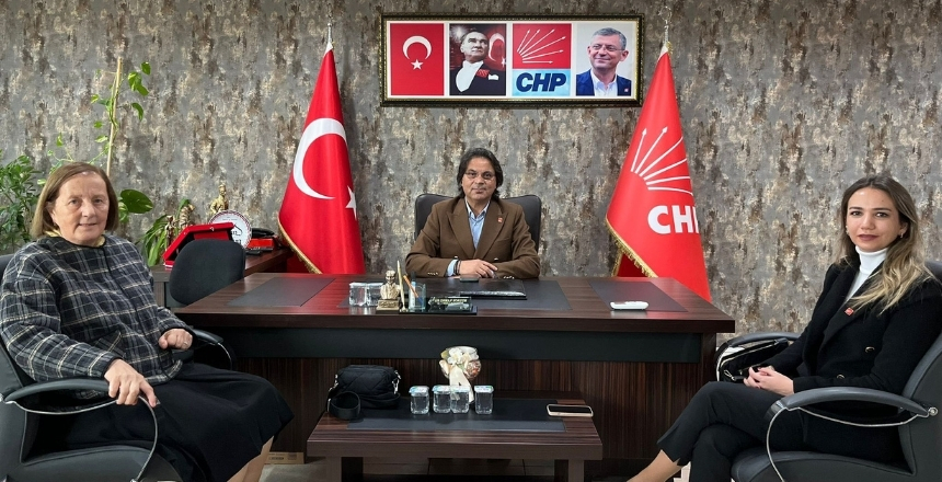 CHP İl Binasına Önemli Ziyaret