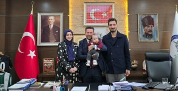 Başkan Tatık, SMA Hastası Kerem Bebeği Ağırladı