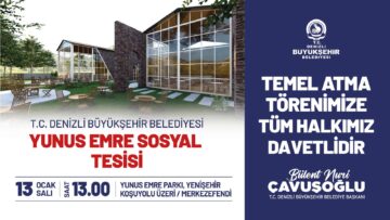 Resmi Reklam – DBB Yunus Emre Sosyal Tesisi (12 Ocak 2026)