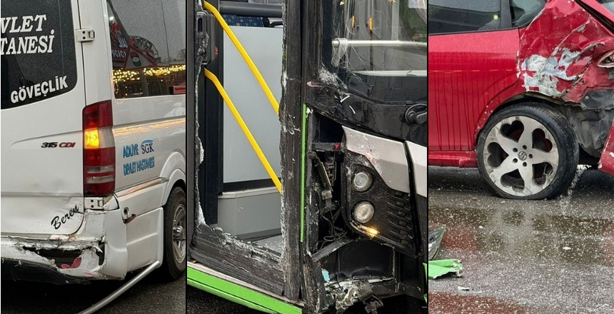 Denizli’de Zincirleme Kaza: 4 Kişi Yaralandı