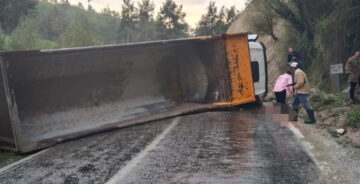 Kamyon Devrildi: İş İnsanı Ahmet Gencer Yaşamını Yitirdi