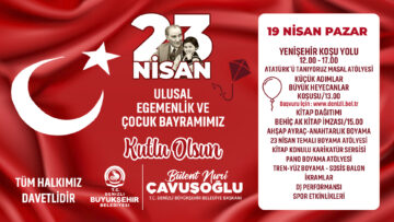 Resmi Reklam – DBB 23 Nisan Etkinlikleri (17 Nisan 2026)