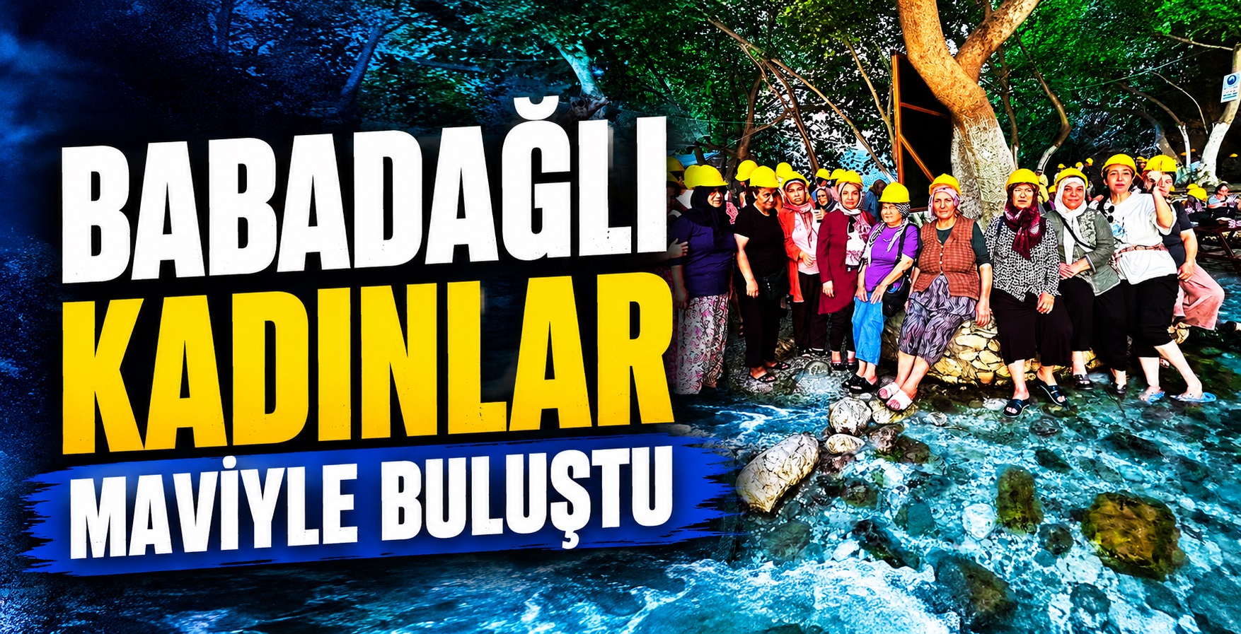 Babadağlı Kadınlar Maviyle Buluştu