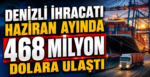 Denizli İhracatı Haziran Ayında 468 Milyon Dolara Ulaştı