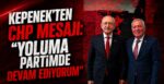 Kepenek’ten CHP Mesajı: “Yoluma Partimde Devam Ediyorum”