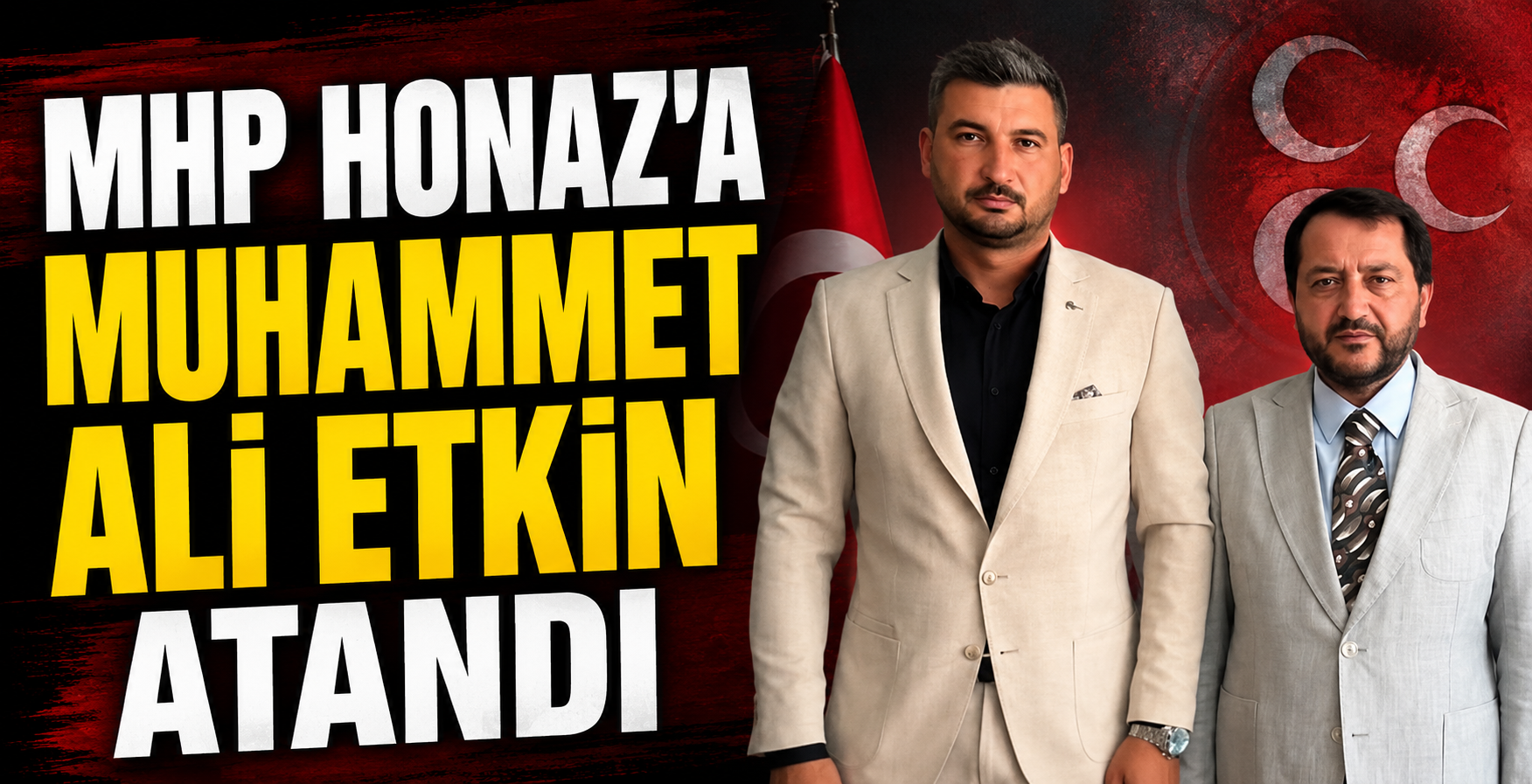 MHP Honaz’a Muhammet Ali Etkin Atandı
