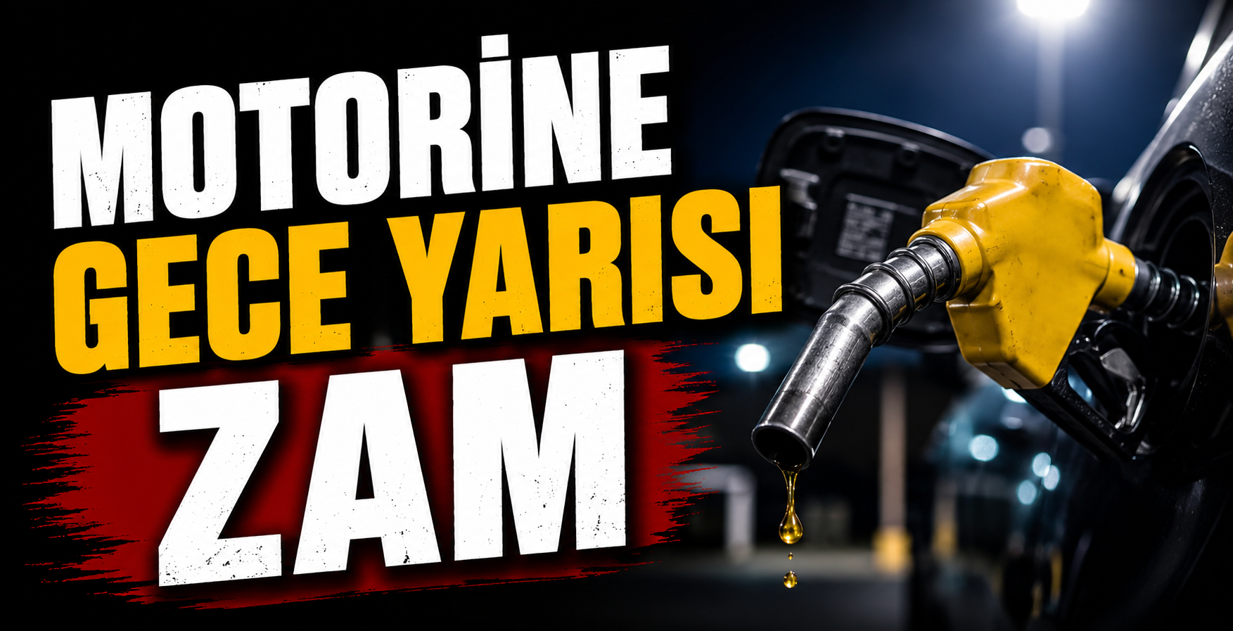 Motorine Gece Yarısı Zam