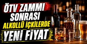 Ötv Zammı Sonrası Alkollü İçkilerde Yeni Fiyat