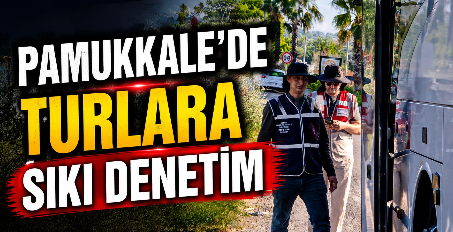 Pamukkale’de Turlara Sıkı Denetim