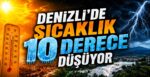 Denizli’de Sıcaklık Düşüyor