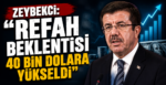 Zeybekci: Refah Beklentisi 40 Bin Dolara Yükseldi