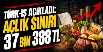 Türk-İş Açıkladı: Açlık Sınırı 37 Bin 388 TL