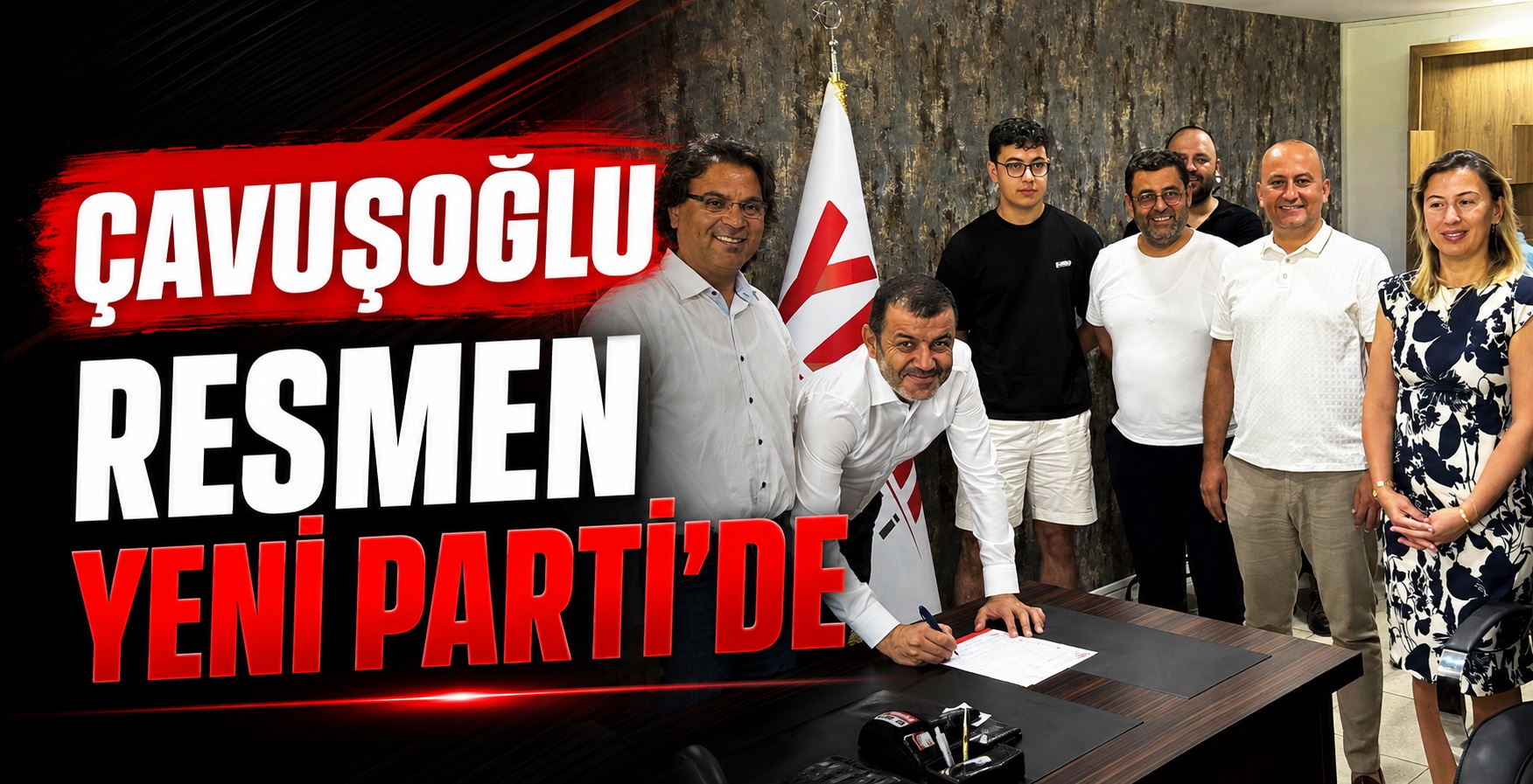 Çavuşoğlu Resmen Yeni Parti’de