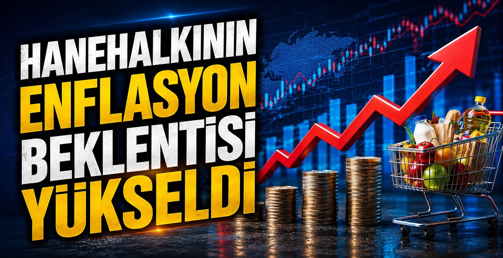 Hanehalkının Enflasyon Beklentisi Yükseldi