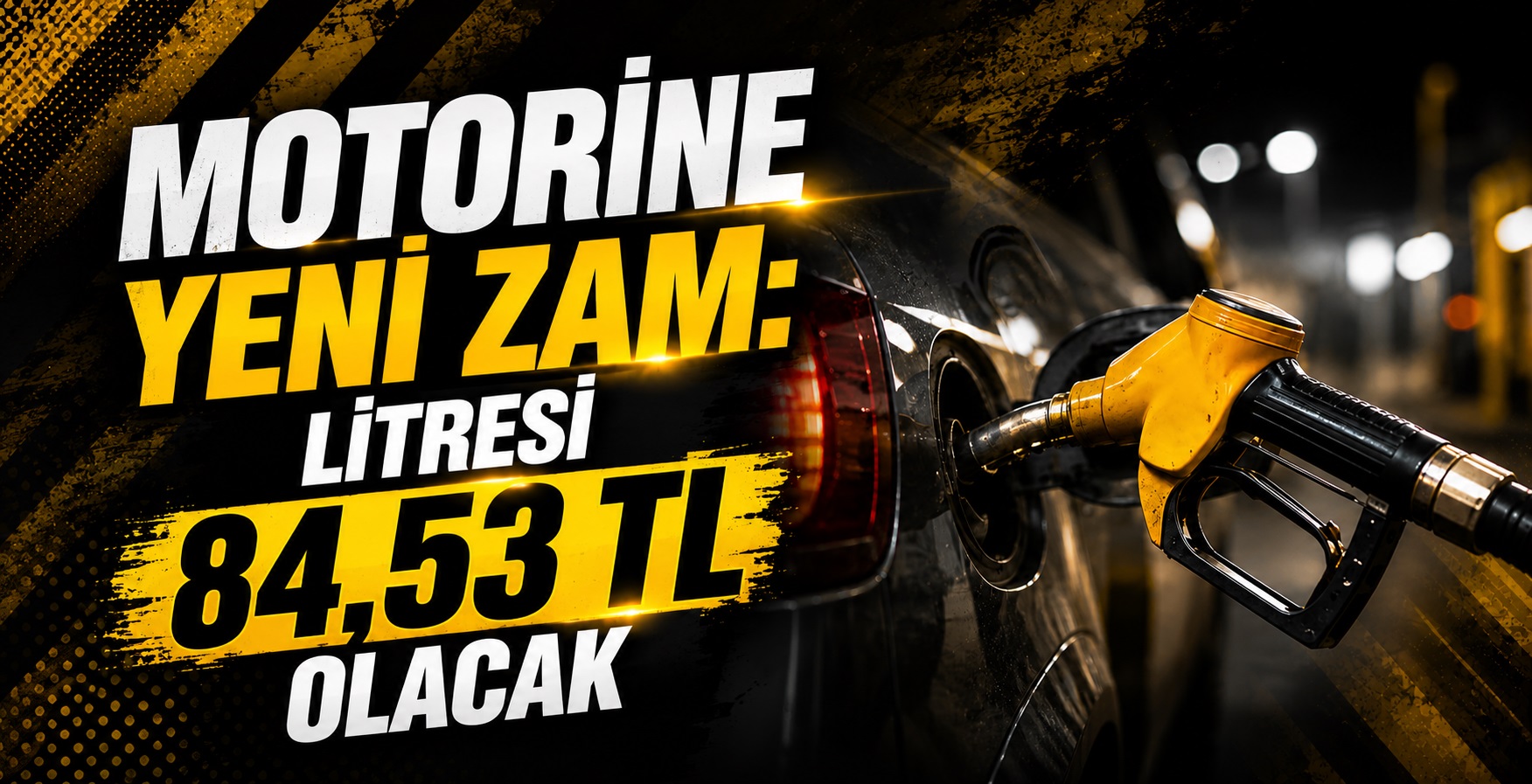Motorine Yeni Zam: Denizli’de 84,53 TL Olacak