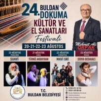 Resmi Reklam – 24. Buldan Dokuma Kültür ve El Sanatları Festivali (19 Ağustos 2026)
