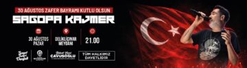 Resmi Reklam – DBB 30 Ağustos Sagopa Kajmer Konseri (26-27-28-29 Ağustos 2026)