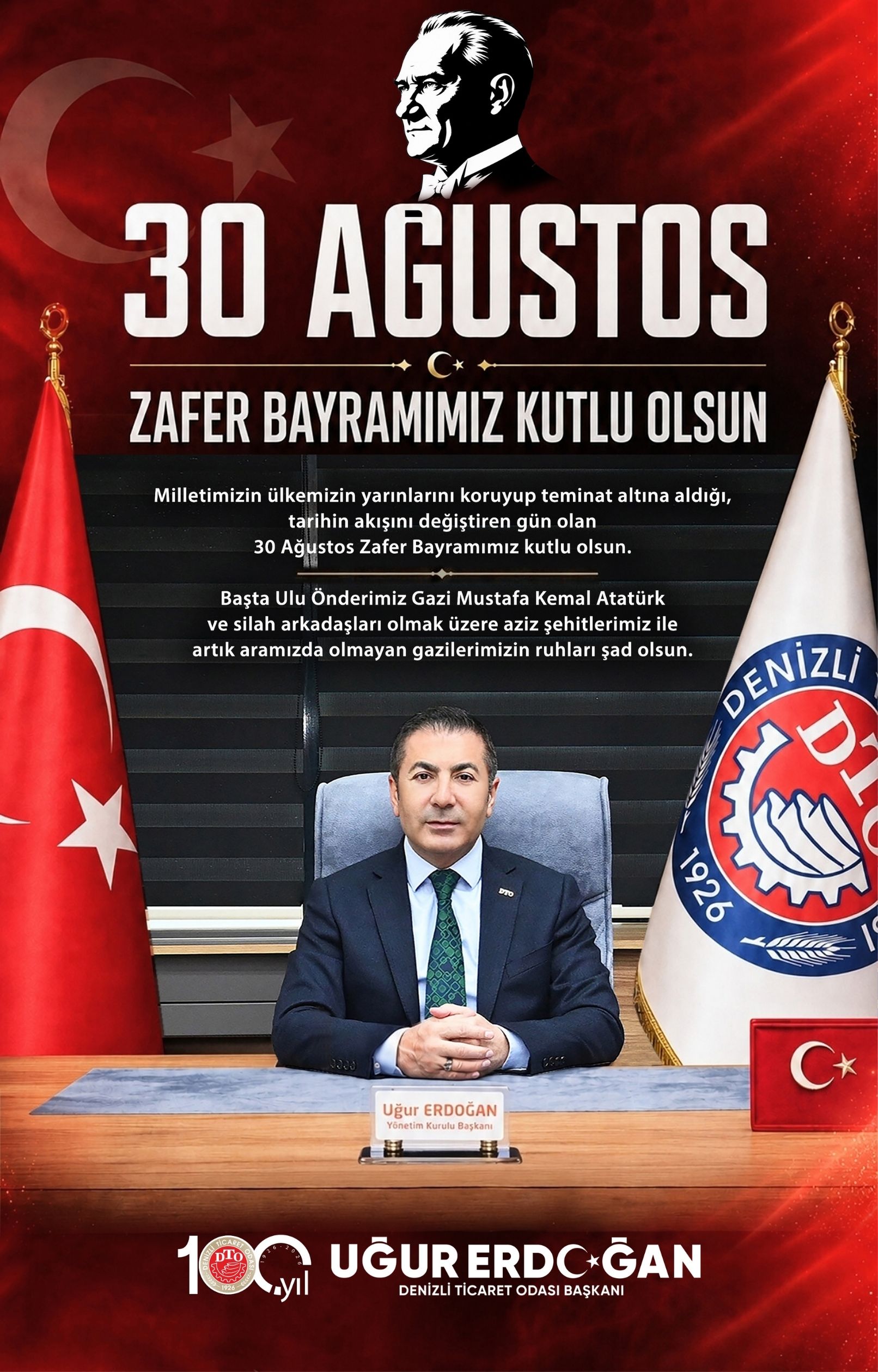 Resmi Reklam – DTO 30 Ağustos Zafer Bayramı (2026)