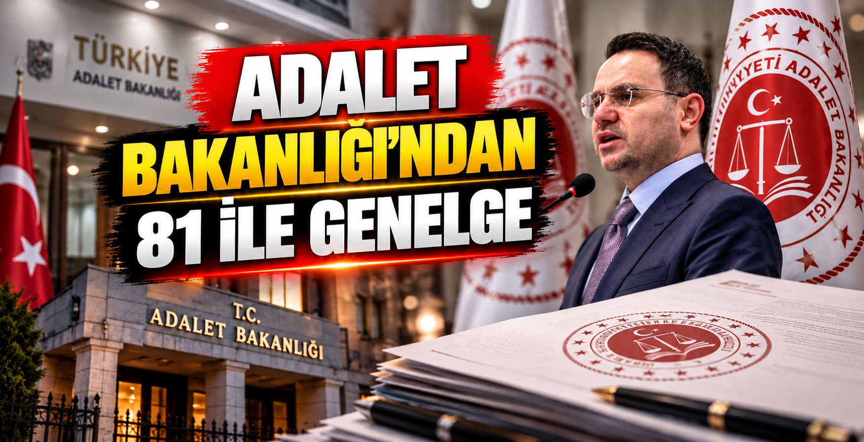 Adalet Bakanlığı’ndan 81 İle Genelge
