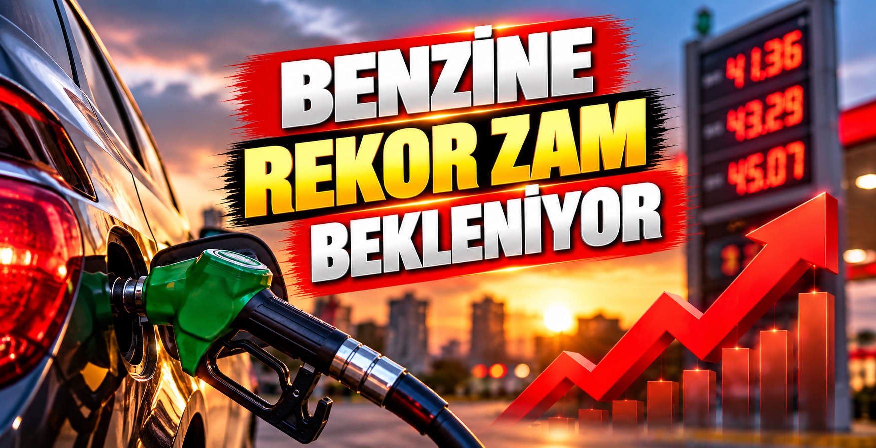 Benzine Rekor Zam Bekleniyor