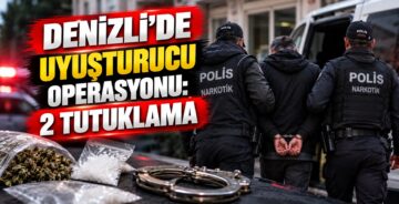 Denizli’de Uyuşturucu Operasyonu: 2 Tutuklama
