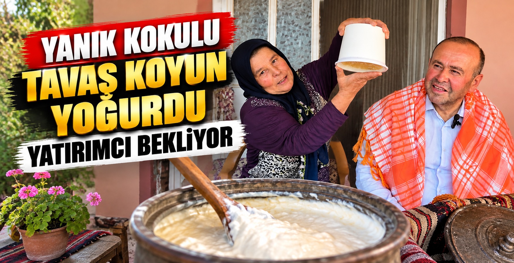 Yanık Kokulu Tavas Koyun Yoğurdu, Yatırımcı Bekliyor
