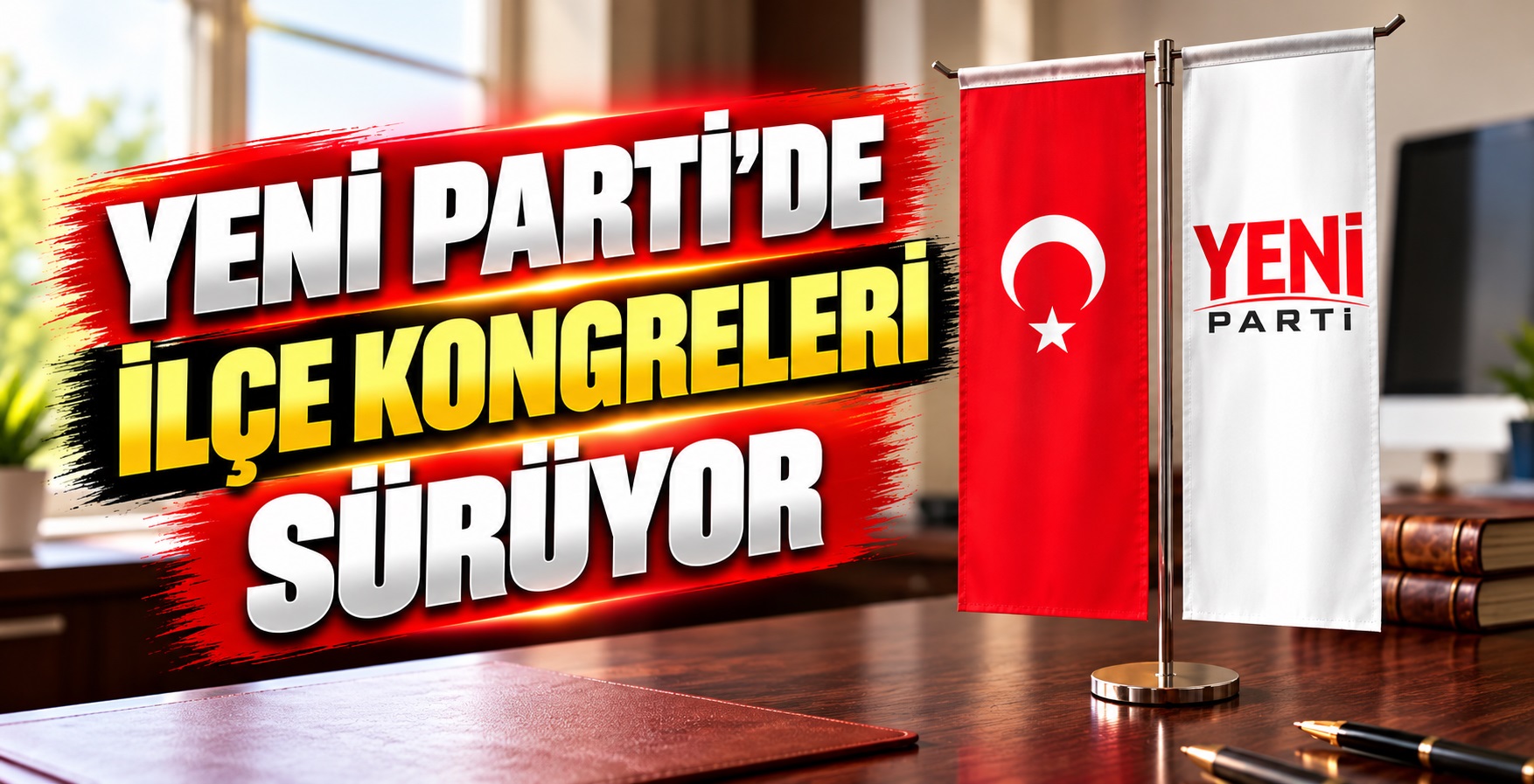 Yeni Parti’de İlçe Kongreleri Sürüyor