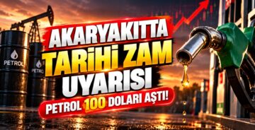 Akaryakıtta Tarihi Zam Uyarısı: Petrol 100 Doları Aştı!