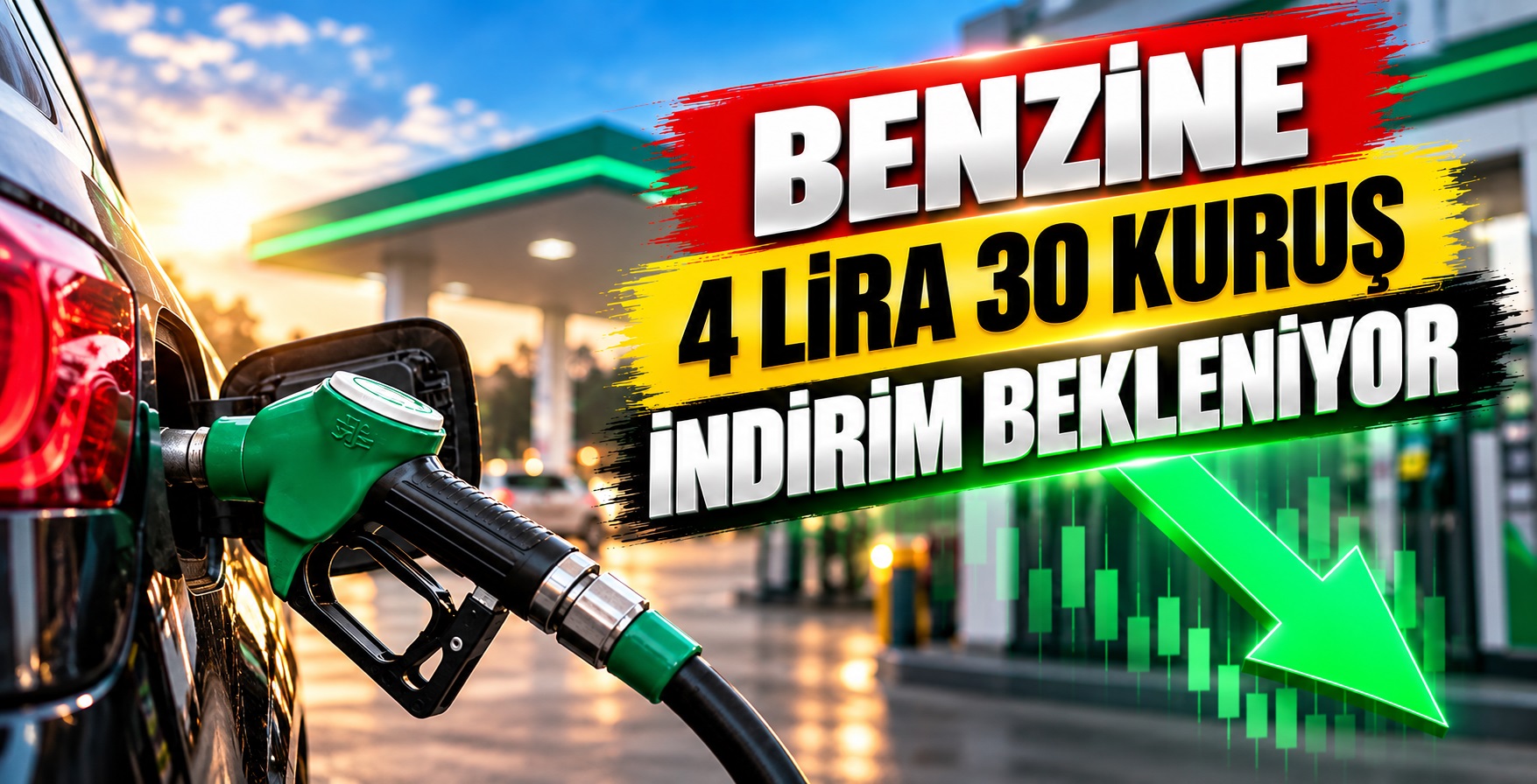 Benzine 4 Lira 30 Kuruş İndirim Bekleniyor