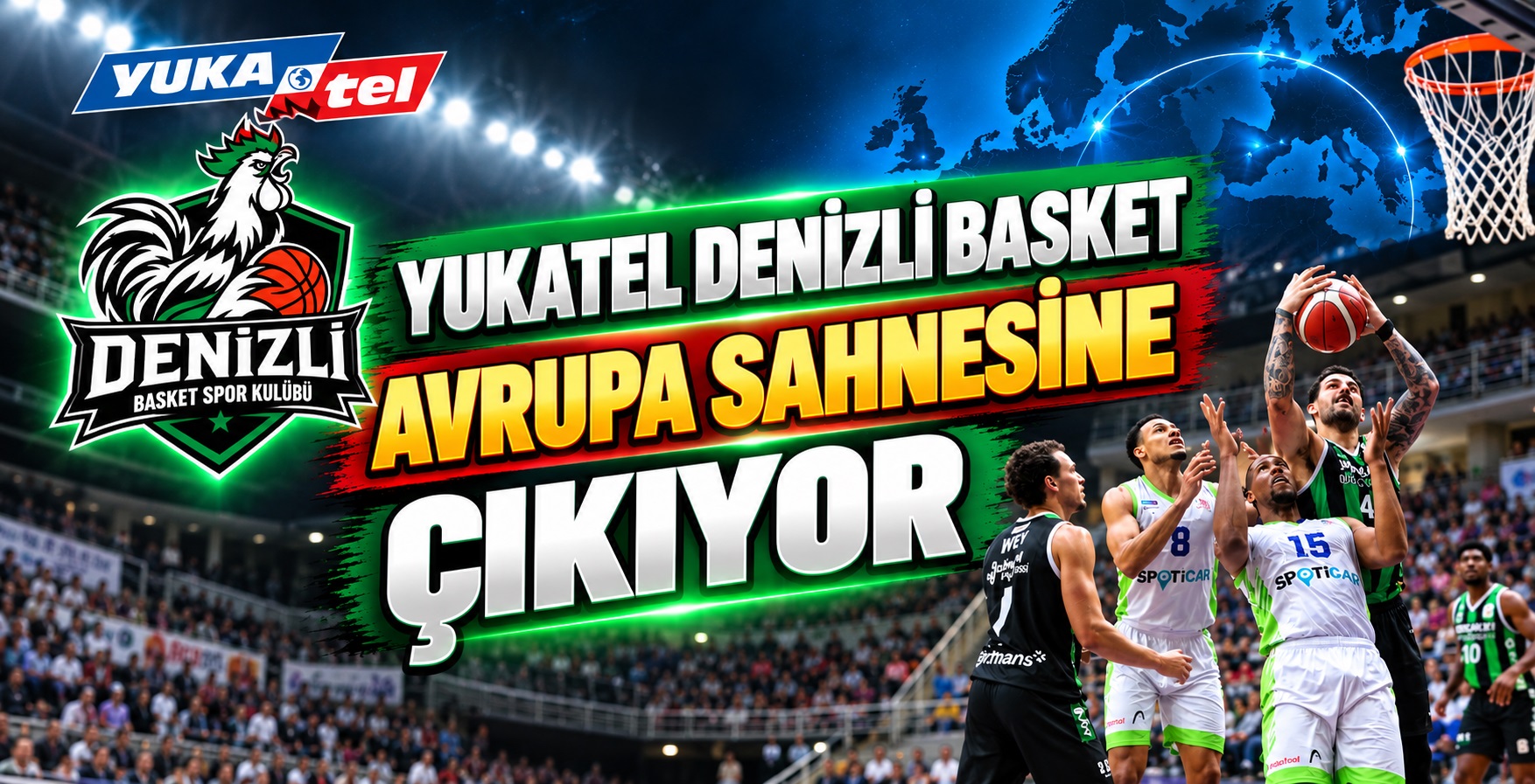 Yukatel Denizli Basket Avrupa Sahnesinde