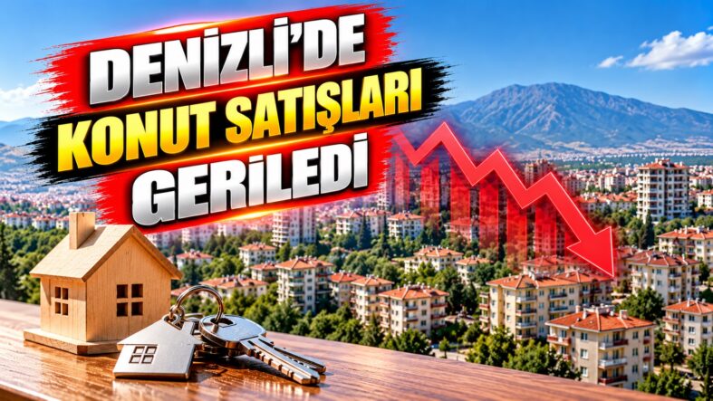 A Denizlide Konut Satışları Geriledi