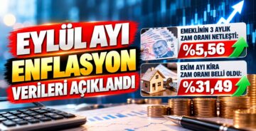 Eylül Ayı Enflasyon Verileri Açıklandı