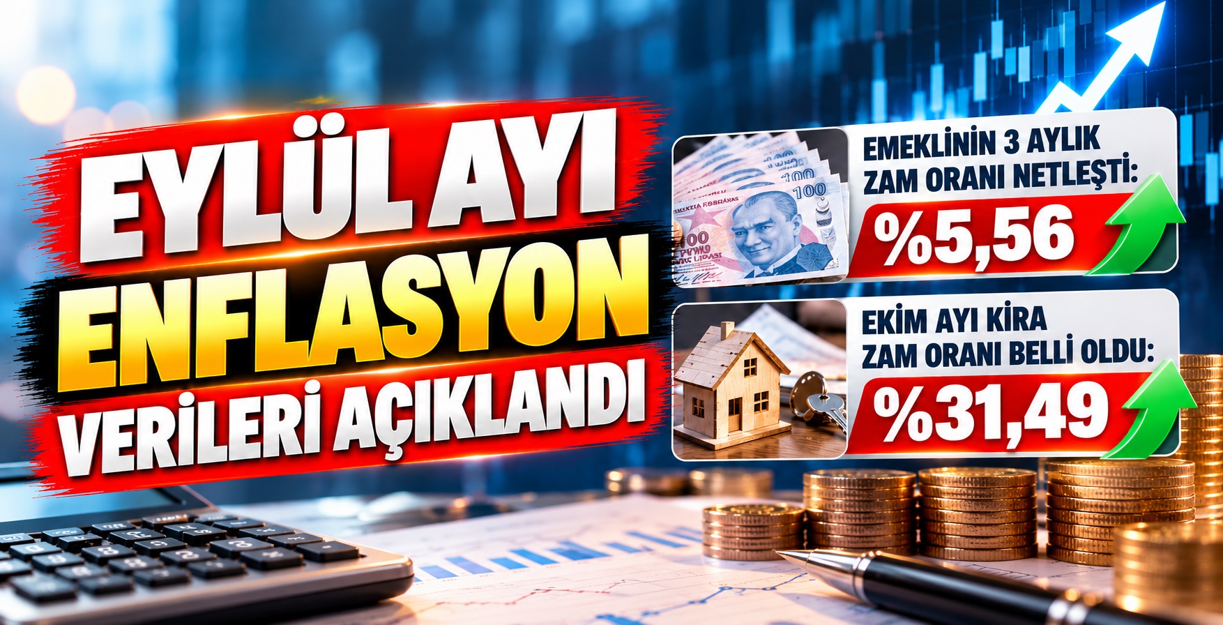 Eylül Ayı Enflasyon Verileri Açıklandı