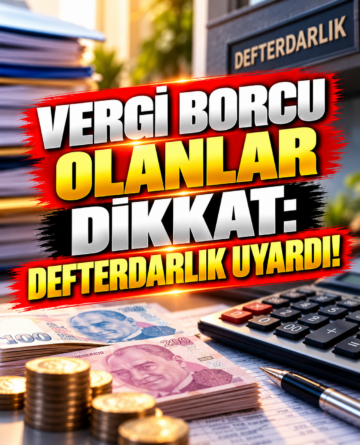 Vergi Borcu Olanlar Dikkat: Defterdarlık Uyardı!